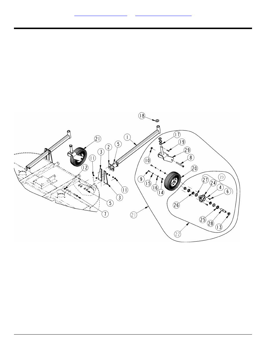 Section 2: frame, Point wheel, Table of contents part number index | Land Pride RCR2510 User Manual | Page 6 / 92