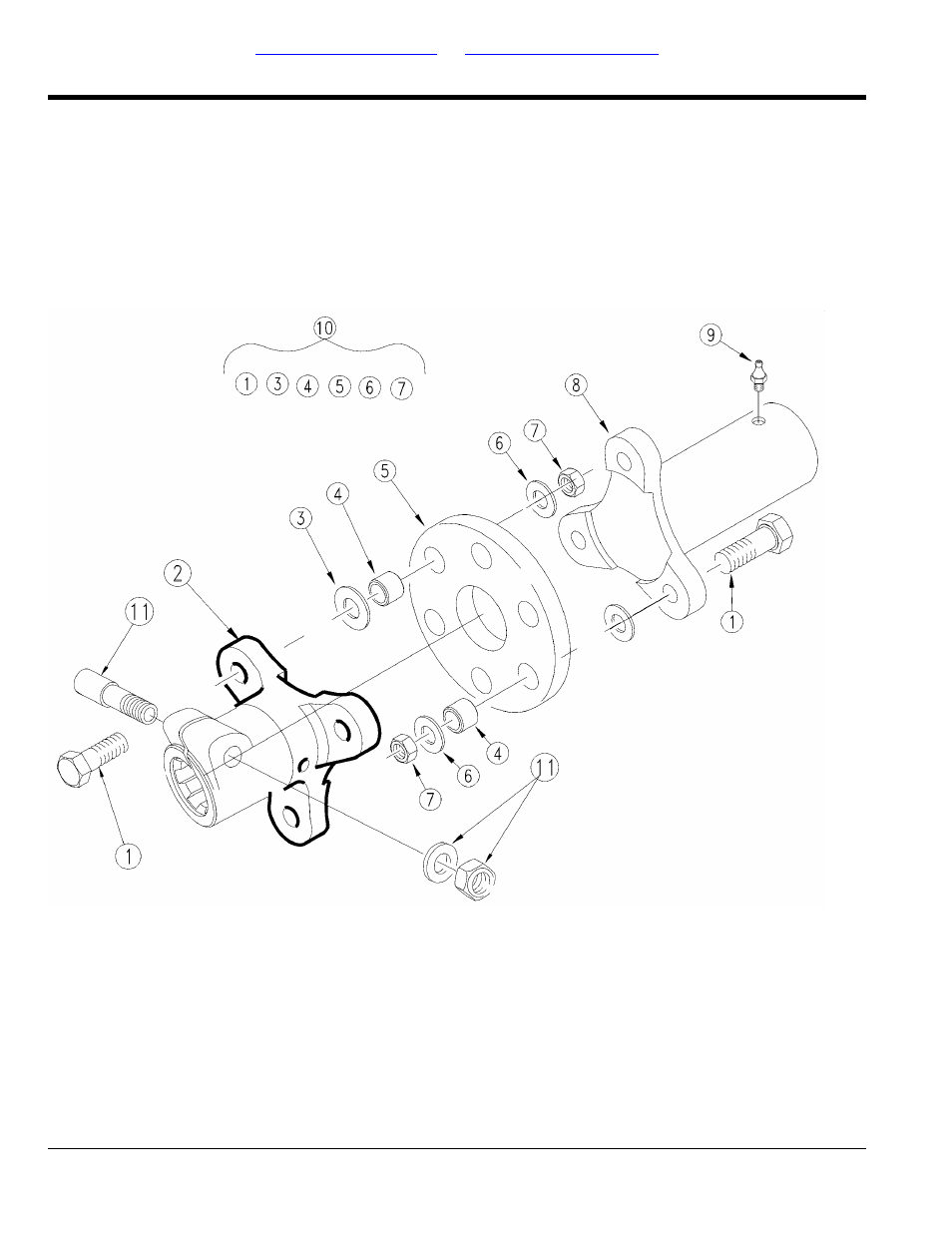Driveline flex coupler (826-360c) eurocardan, Table of contents part number index | Land Pride RCR2510 User Manual | Page 60 / 92
