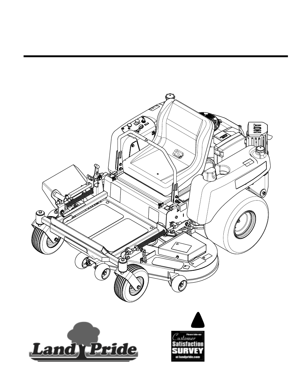 Land Pride ZR52 User Manual | 40 pages