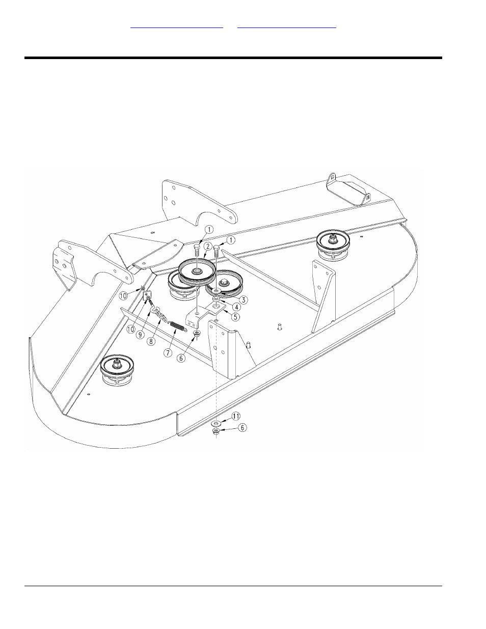 Belt take-up, Table of contents part number index | Land Pride AT2684 User Manual | Page 100 / 162