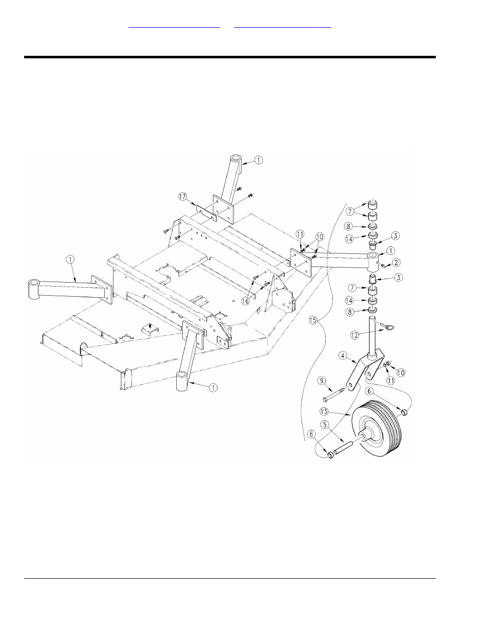 Gauge wheel, Table of contents part number index | Land Pride AT2684 User Manual | Page 118 / 162