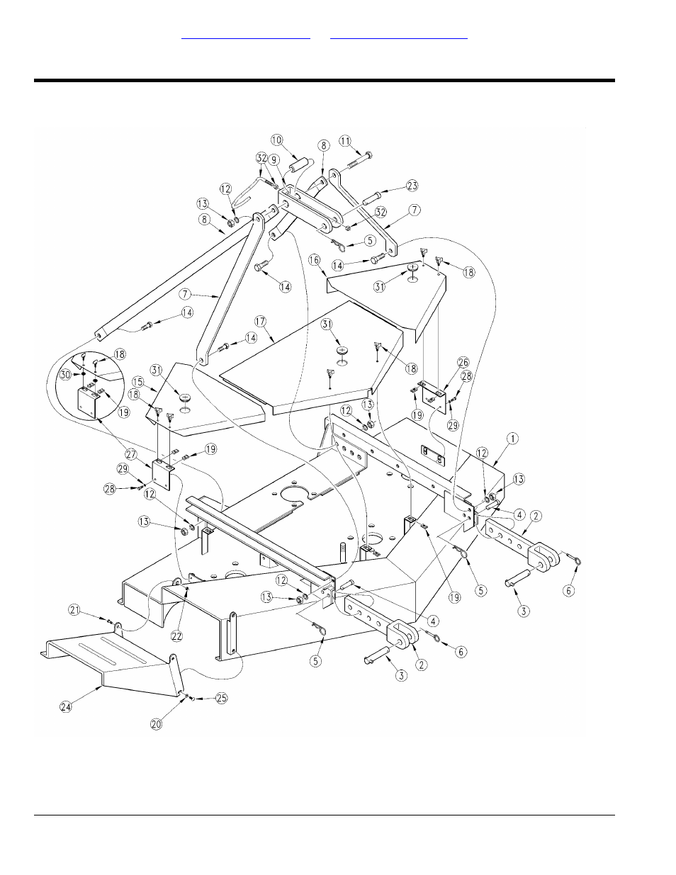 Deck (s/n 59102+), Table of contents part number index | Land Pride AT2684 User Manual | Page 12 / 162