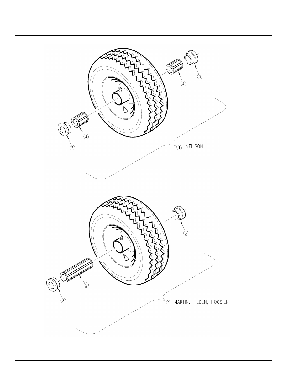 Gauge wheel tire (814-071c), Table of contents part number index | Land Pride AT2684 User Manual | Page 18 / 162