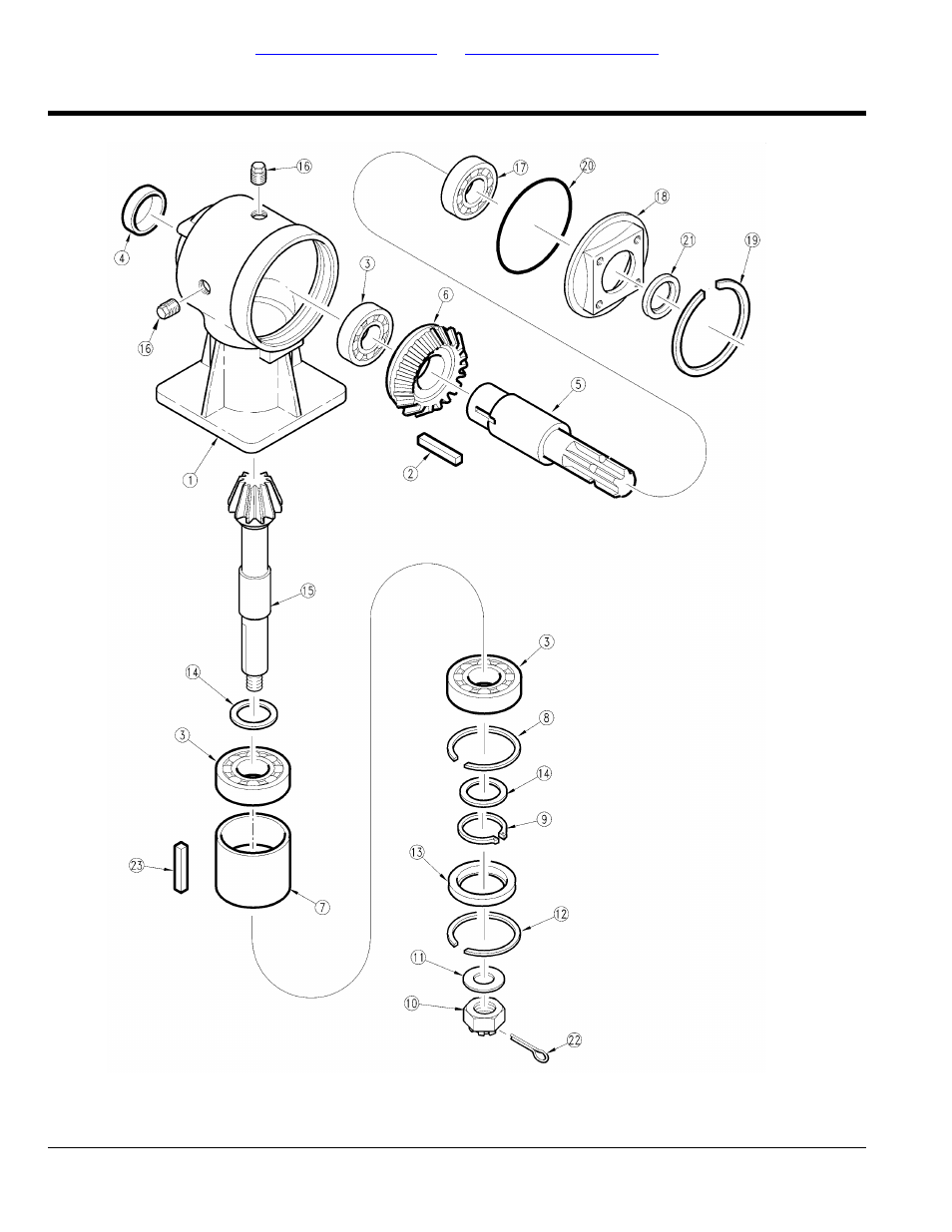 Section 4: gearboxes, Gearbox (826-081c) (826-011c) comer, Table of contents part number index | Land Pride AT2684 User Manual | Page 46 / 162