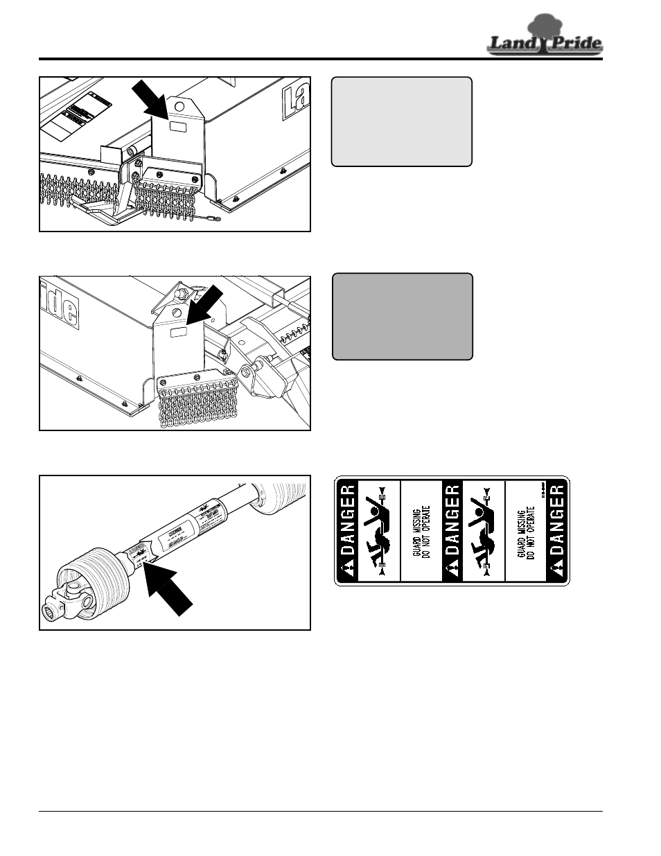 Land Pride RCM6510 User Manual | Page 12 / 54