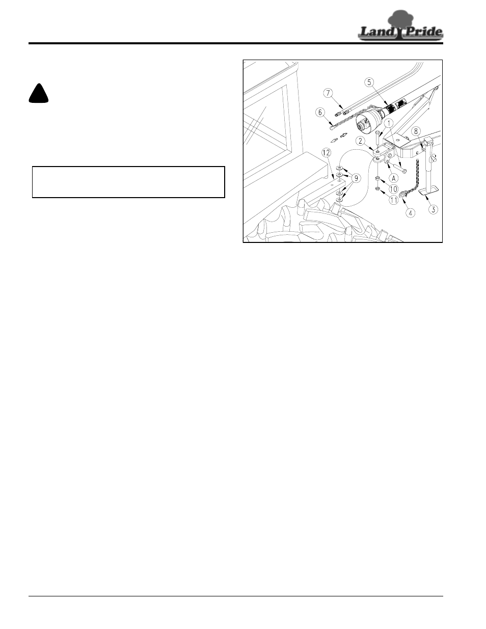 Double swivel clevis hitch hook-up, Danger | Land Pride RCM6510 User Manual | Page 18 / 54