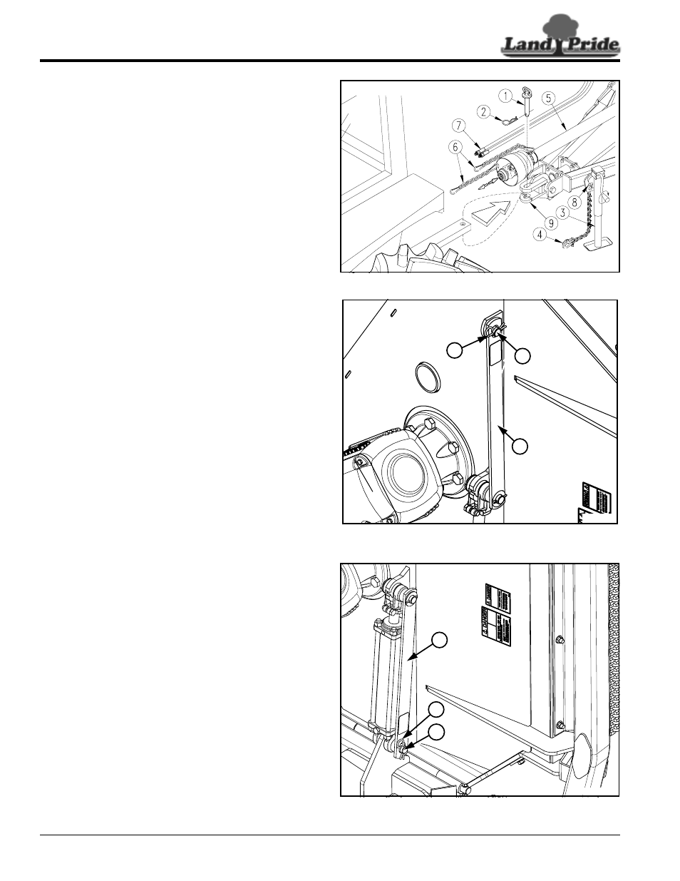 Unhooking the rotary cutter, Table of contents unhooking the rotary cutter | Land Pride RCM6510 User Manual | Page 22 / 54