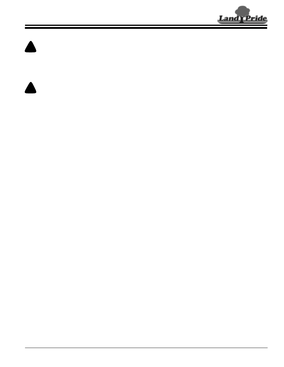 Land Pride RCM6510 User Manual | Page 31 / 54