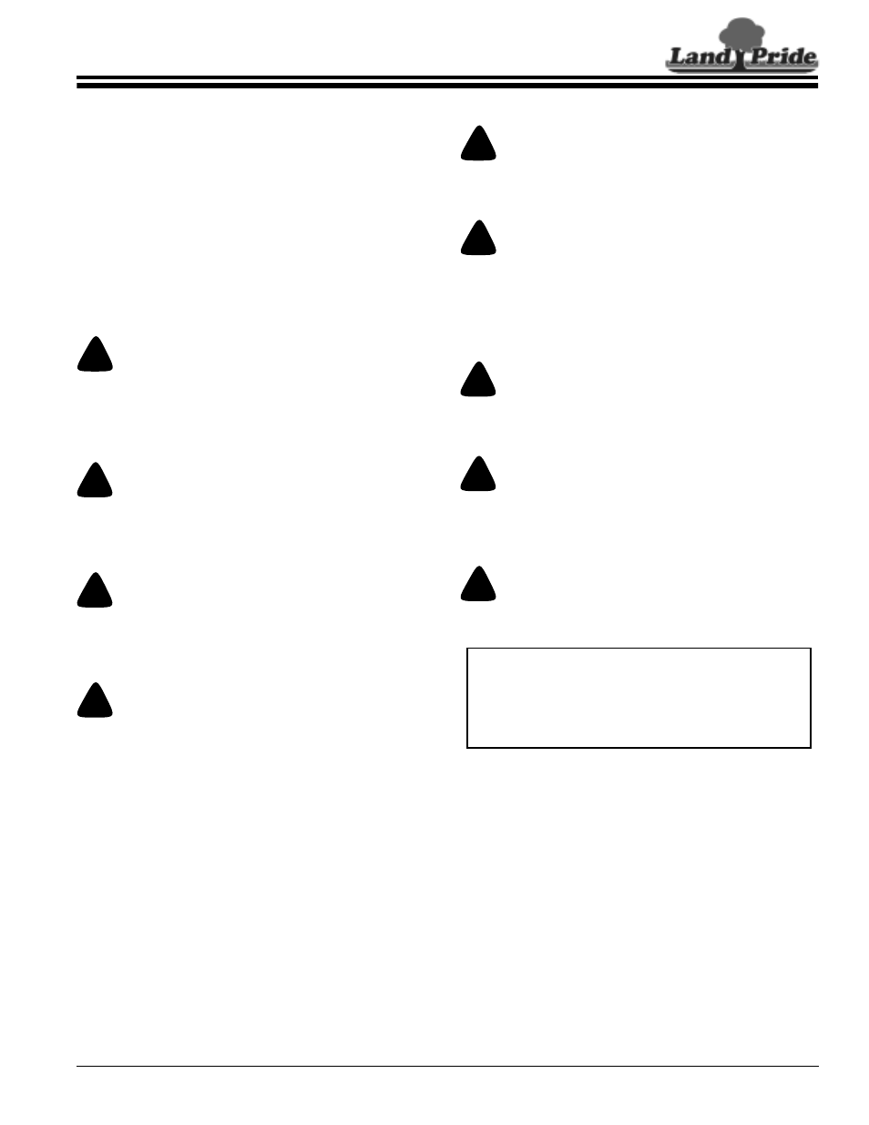 Section 5: maintenance & lubrication, General maintenance information, Tractor maintenance | Cutter blade maintenance, Er to “section 5: maintenance & lubrication | Land Pride RCM6510 User Manual | Page 33 / 54