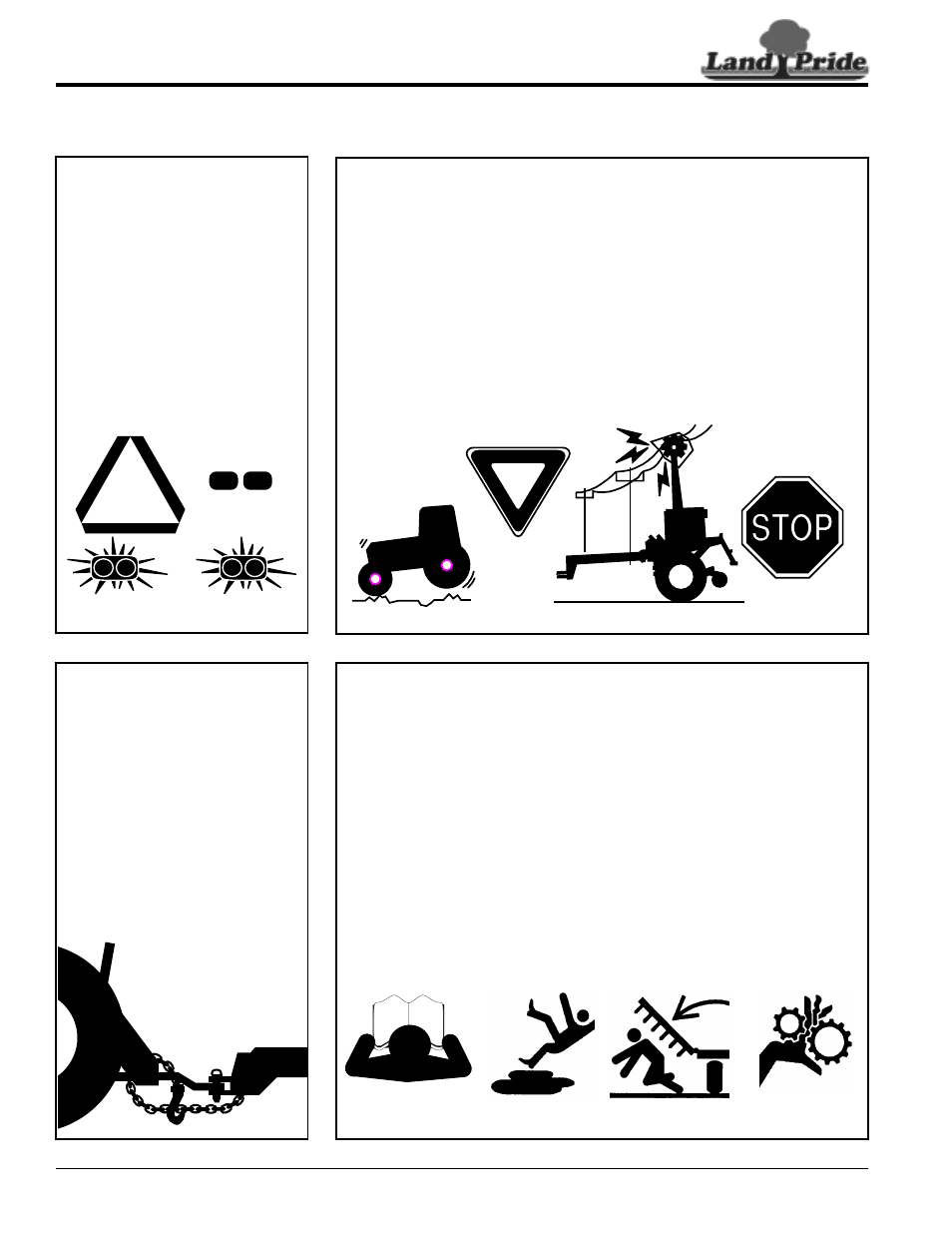 Land Pride RCM6510 User Manual | Page 4 / 54