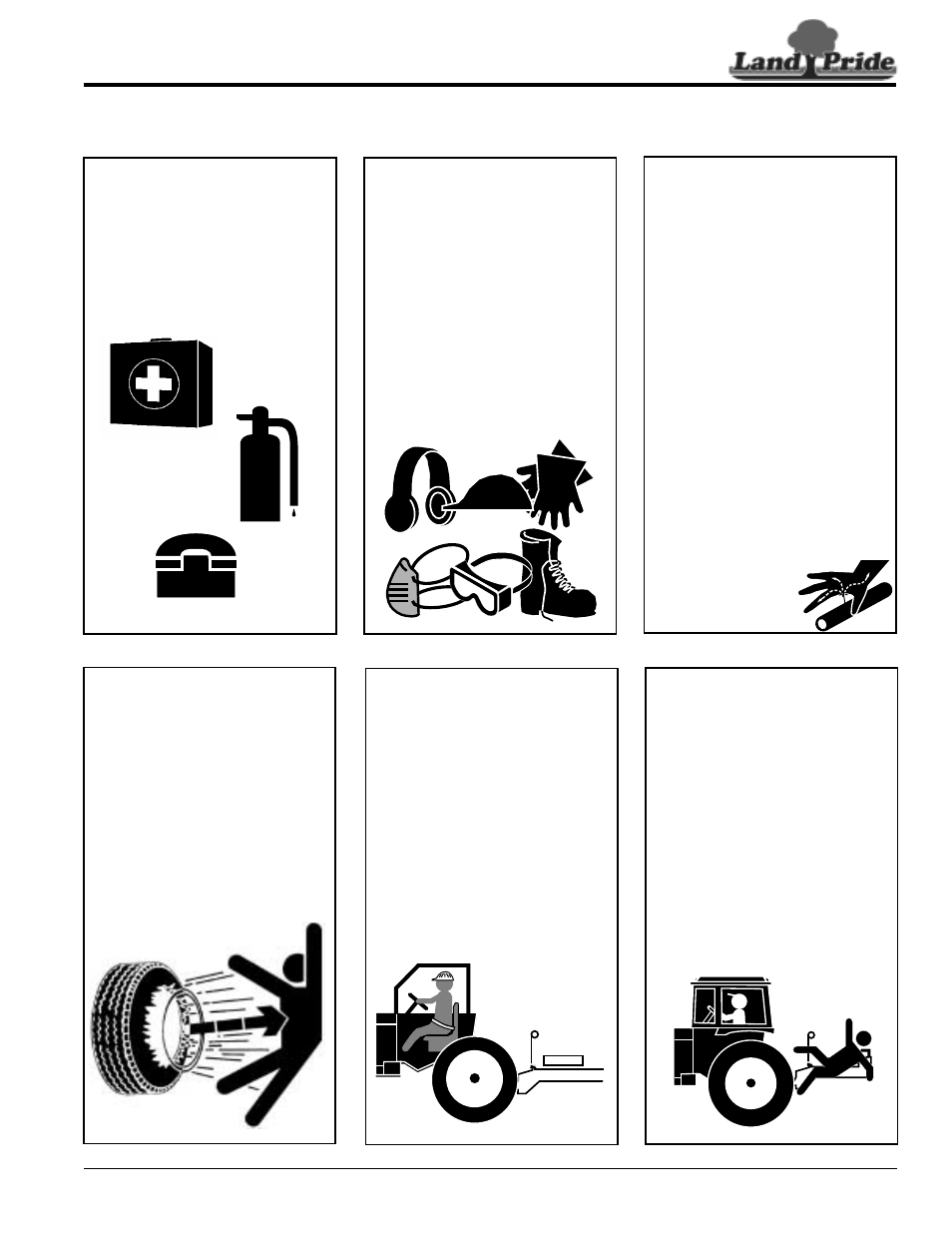 Land Pride RCM6510 User Manual | Page 5 / 54