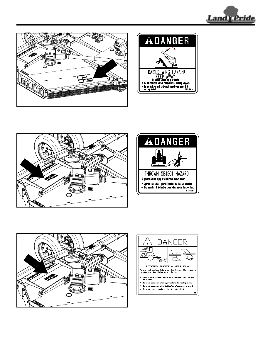 556c, 561c | Land Pride RCM6510 User Manual | Page 8 / 54