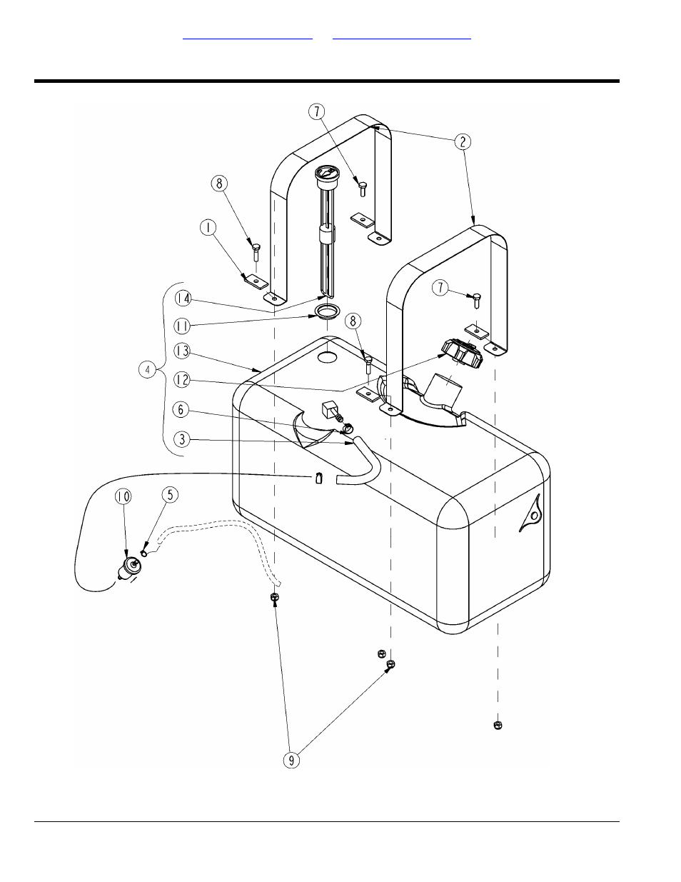 Section 9: fuel system, Fuel system components, Table of contents part number index | Land Pride 4200ST User Manual | Page 72 / 132