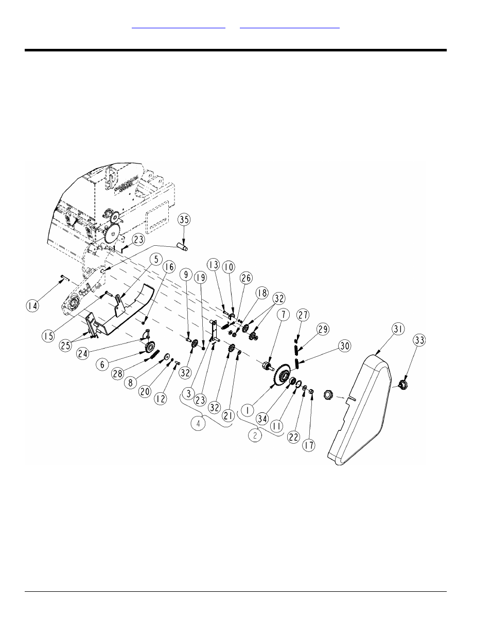 Section 4: drive, Drive components (s/n 659514-), Table of contents part number index | Land Pride All Purpose Seeder APS1548 User Manual | Page 30 / 60