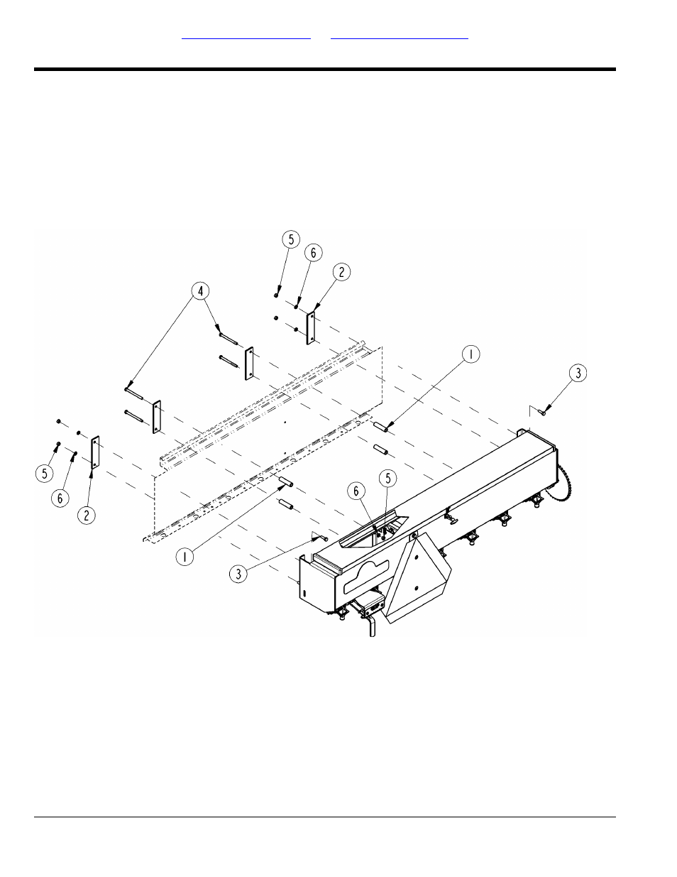 Small seed box to main box mounting, Table of contents part number index | Land Pride All Purpose Seeder APS1548 User Manual | Page 48 / 60