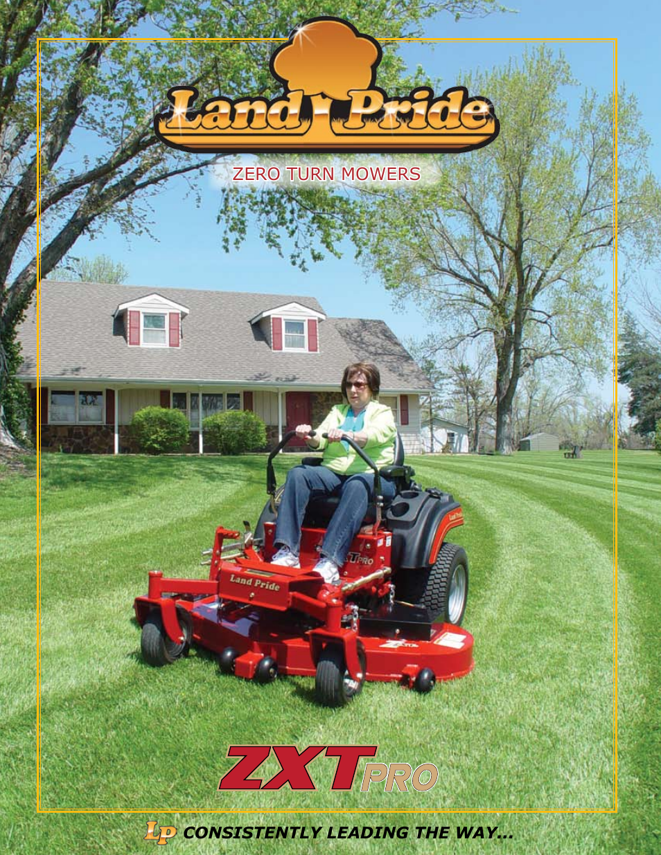 Land Pride ZXT PRo User Manual | 2 pages