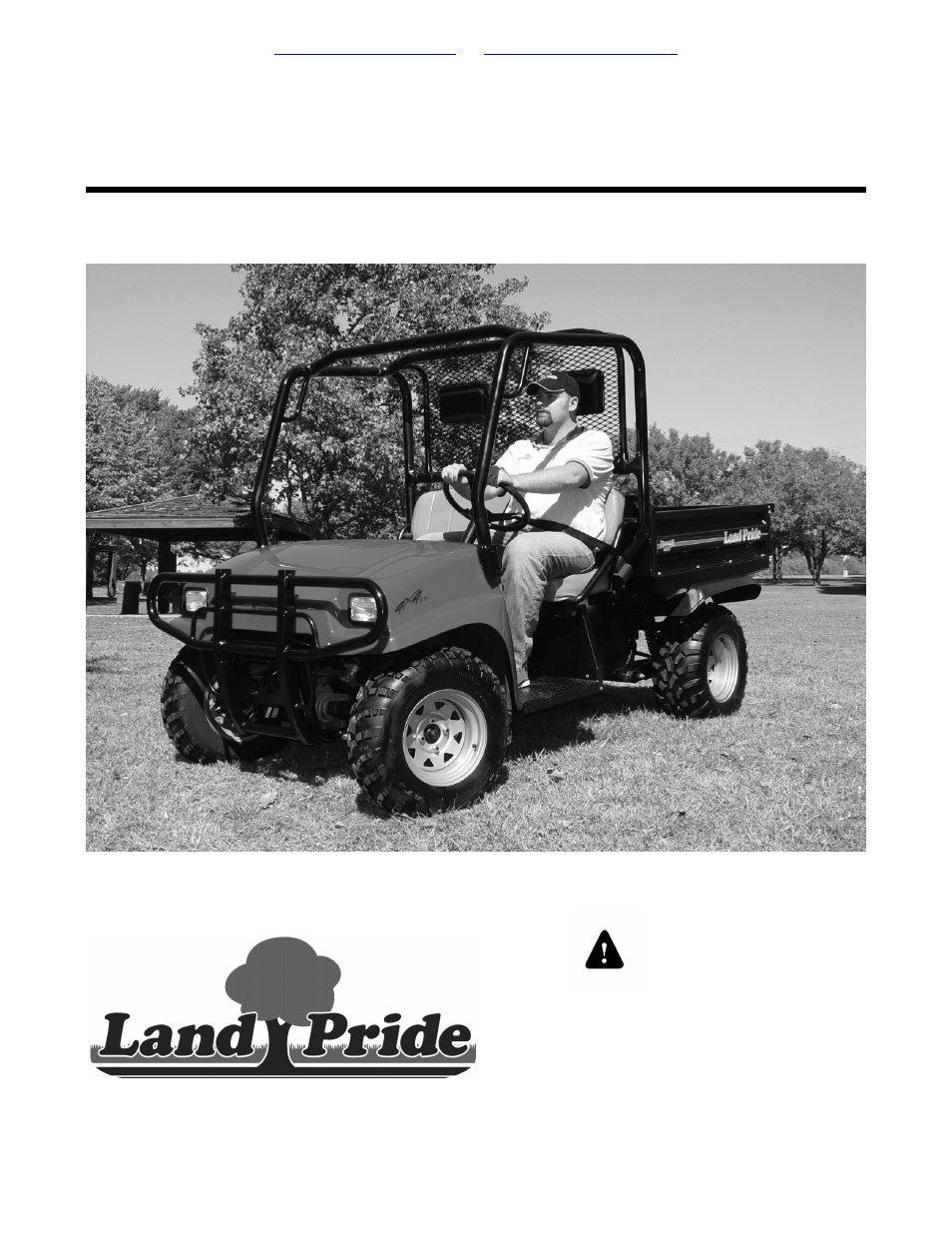 Land Pride Treker 4220ST User Manual | 96 pages