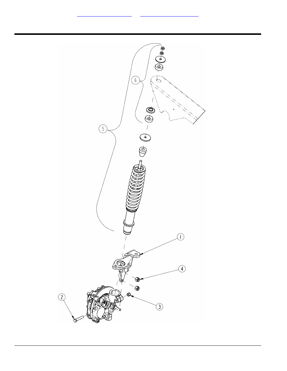 Shock front, Table of contents part number index | Land Pride Treker 4220ST User Manual | Page 10 / 96