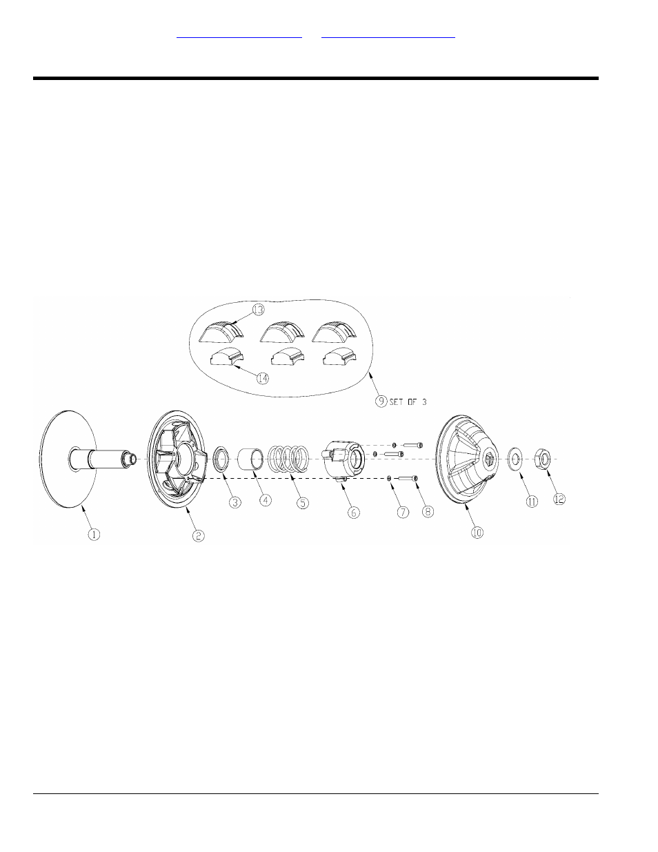 Drive belt driver pulley (826-523c), Table of contents part number index | Land Pride Treker 4220ST User Manual | Page 40 / 96