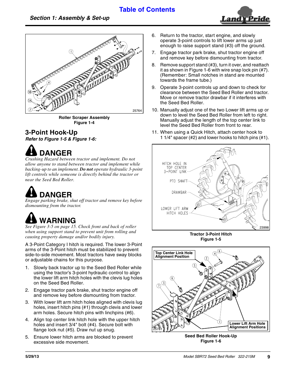 Land Pride 322-215M User Manual | Page 11 / 26