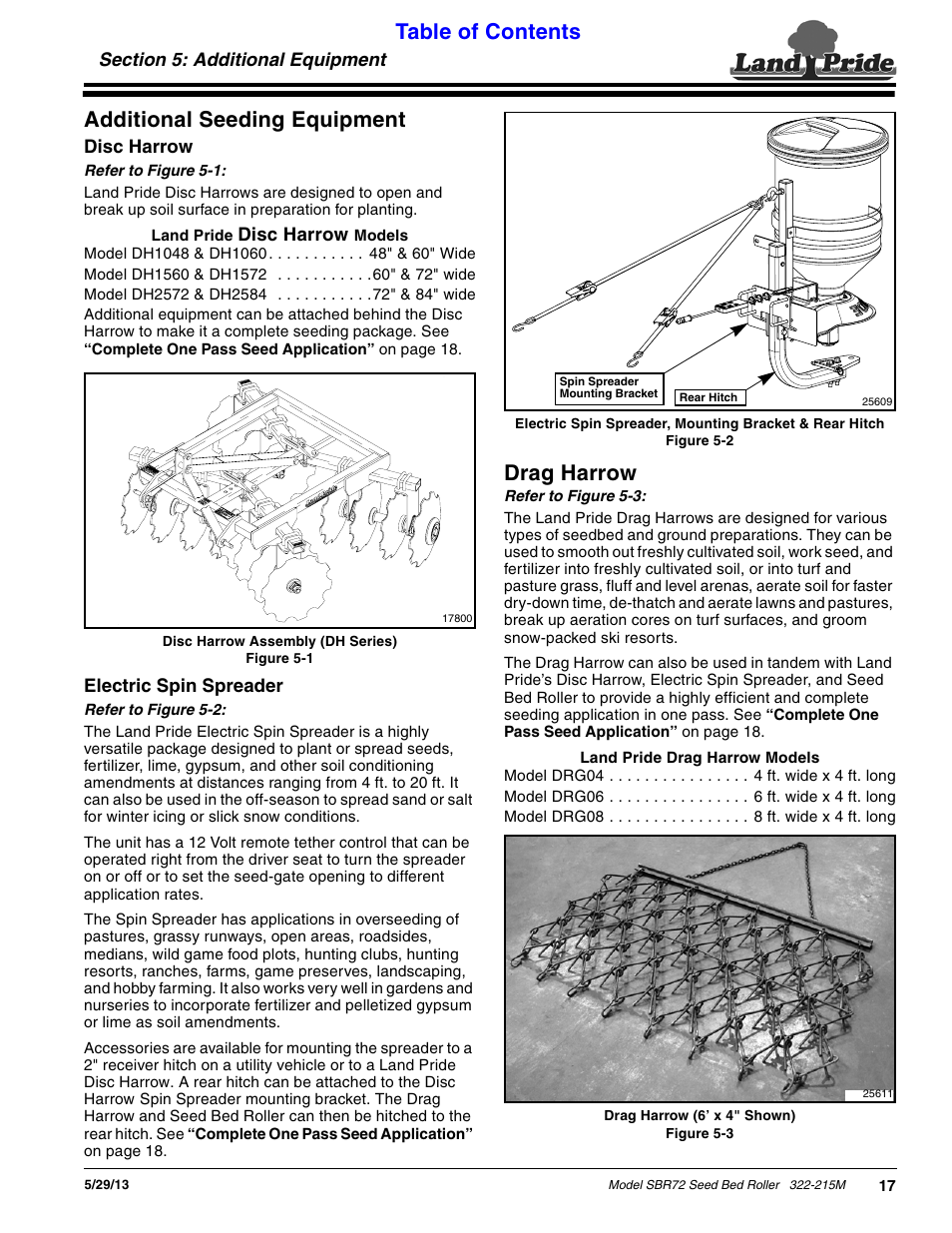 Land Pride 322-215M User Manual | Page 19 / 26