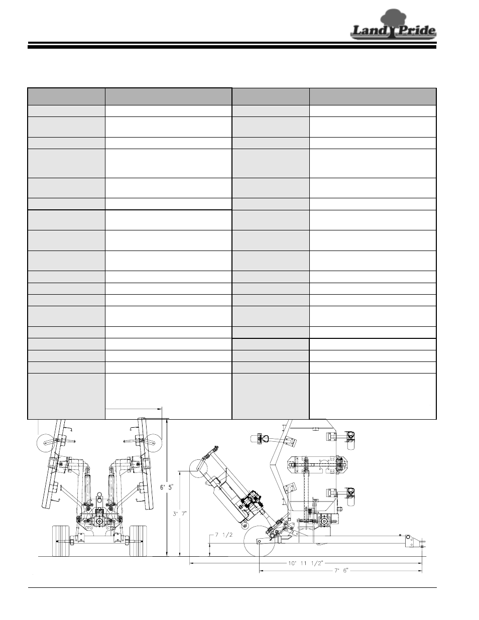 Land Pride AFM4014 User Manual | Page 38 / 50