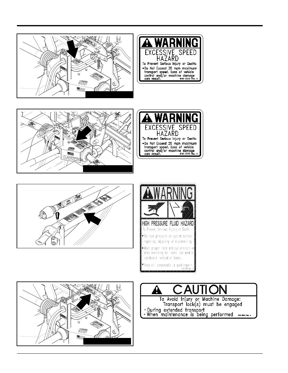 Land Pride AFM4014 User Manual | Page 8 / 50