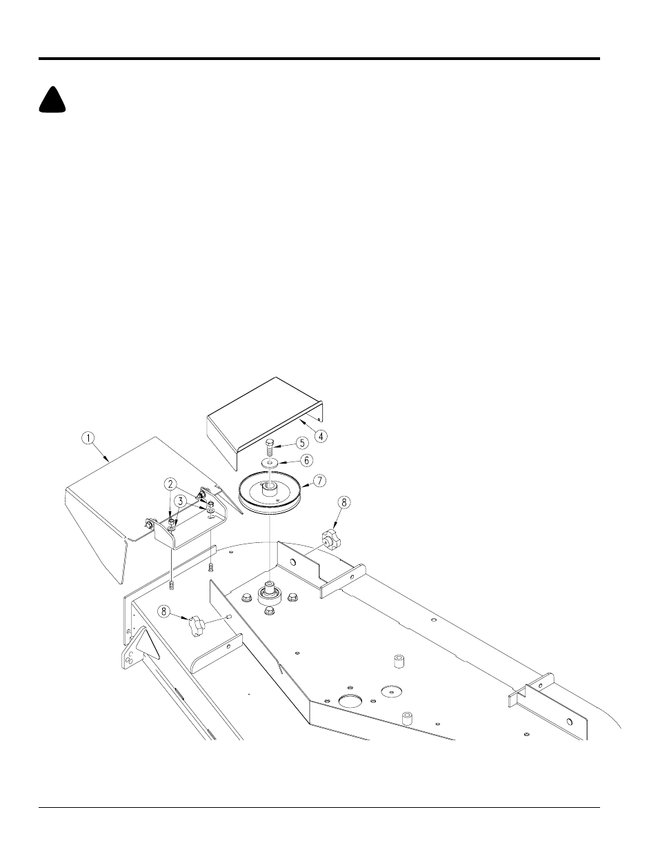 Warning | Land Pride Z52 User Manual | Page 2 / 10