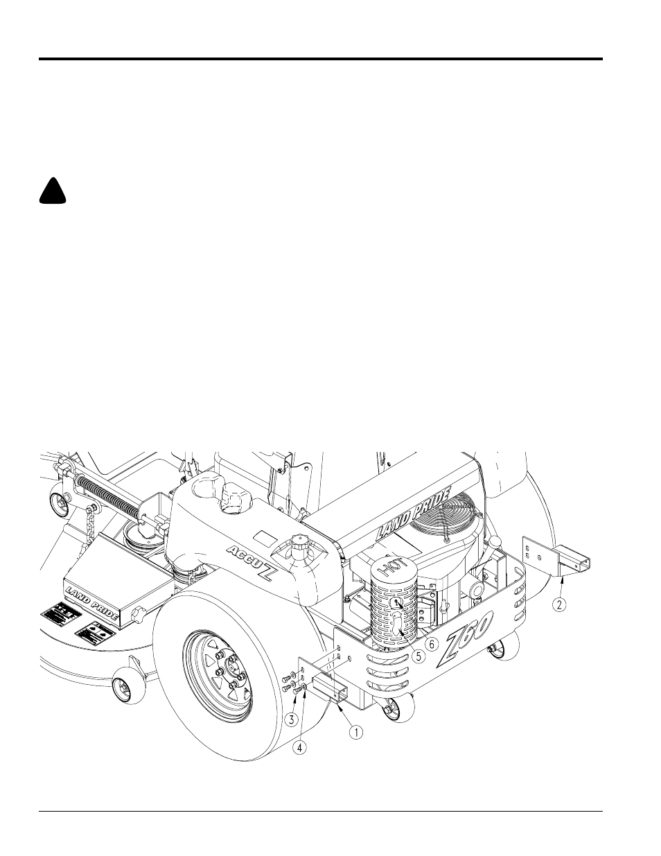 Caution | Land Pride Z52 User Manual | Page 4 / 10