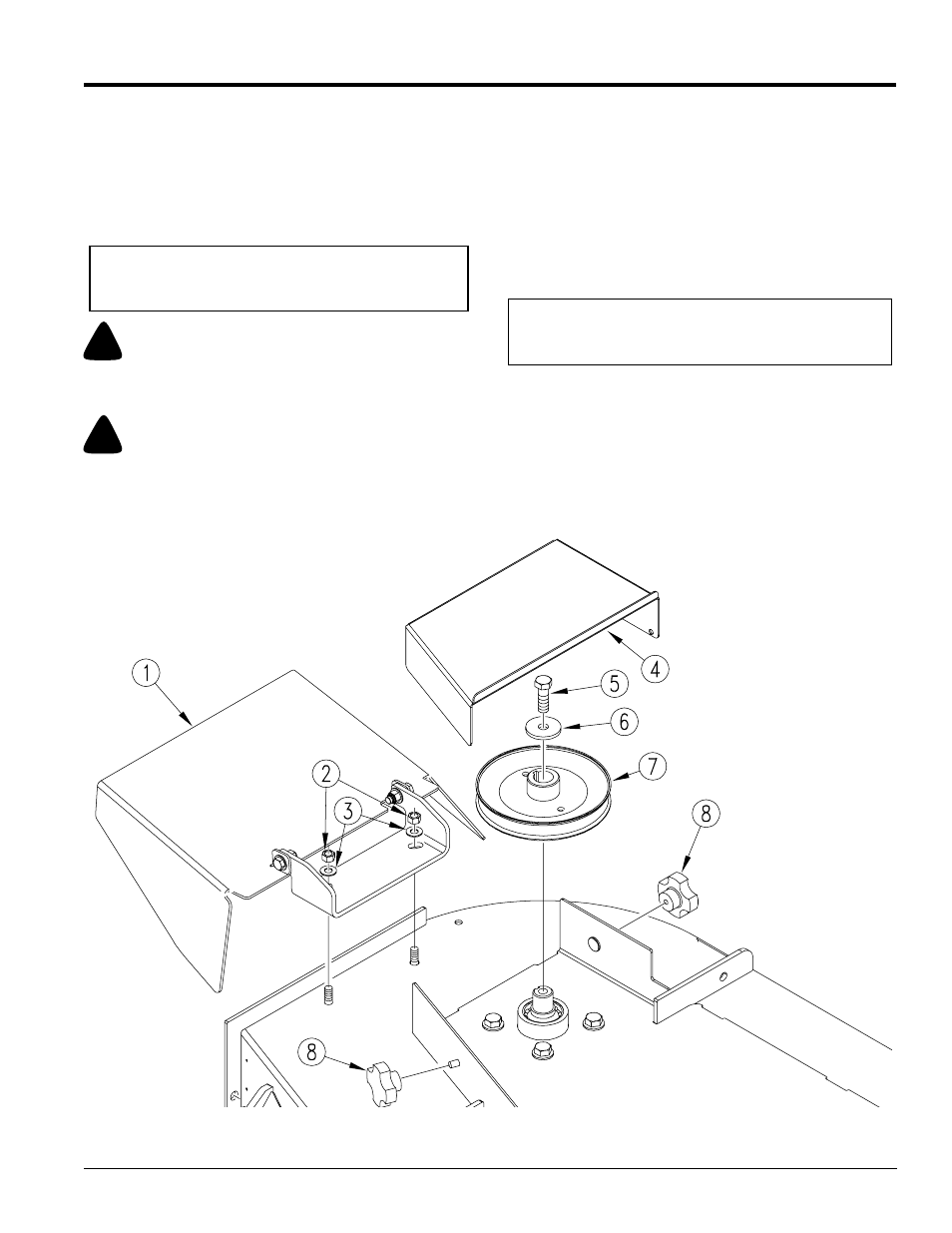 Warning | Land Pride Accuz Z52 User Manual | Page 11 / 48