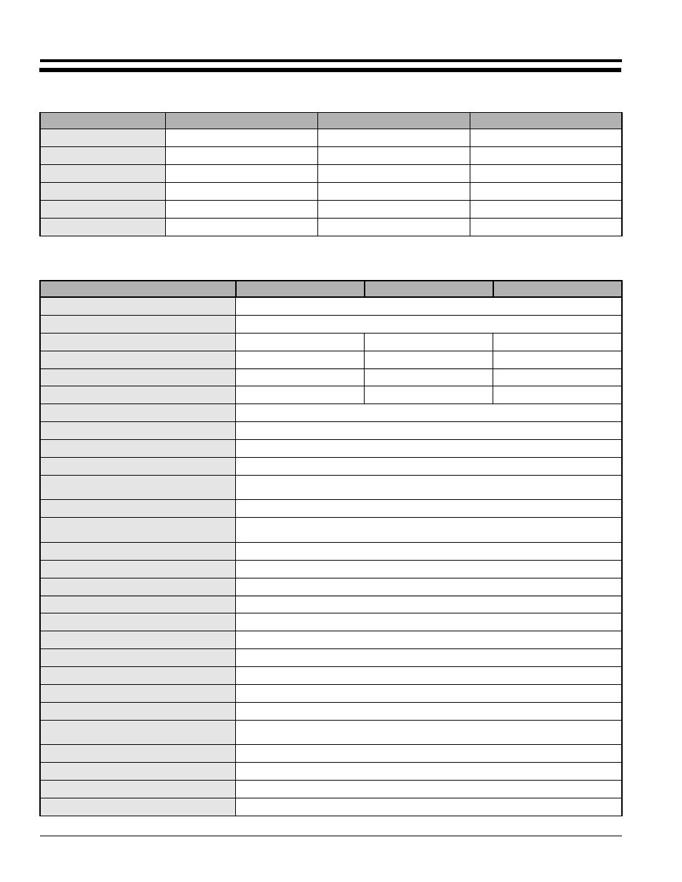 Engine specifications, General specifications | Land Pride Accuz Z52 User Manual | Page 42 / 48