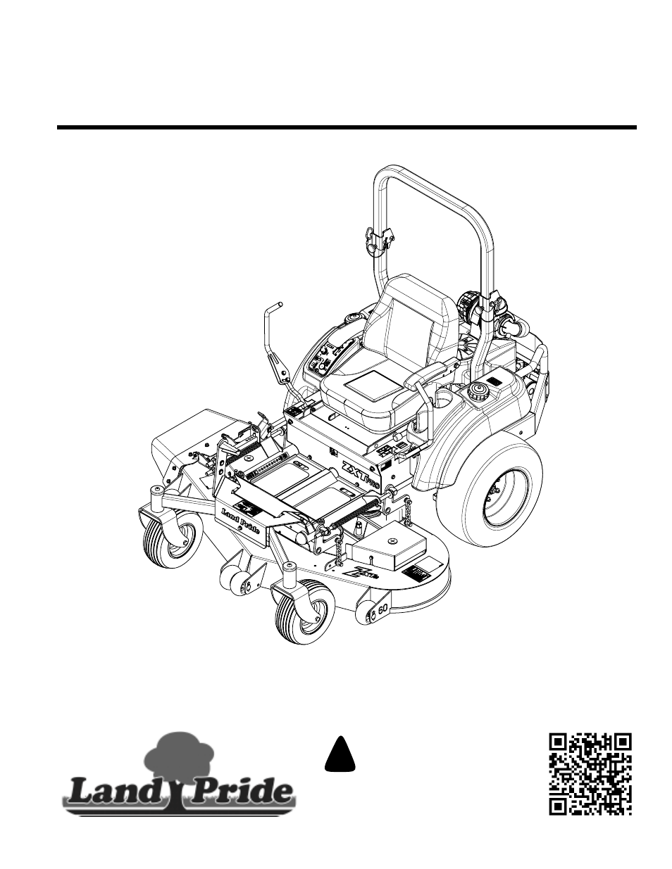 Land Pride ZXT60 User Manual | 62 pages