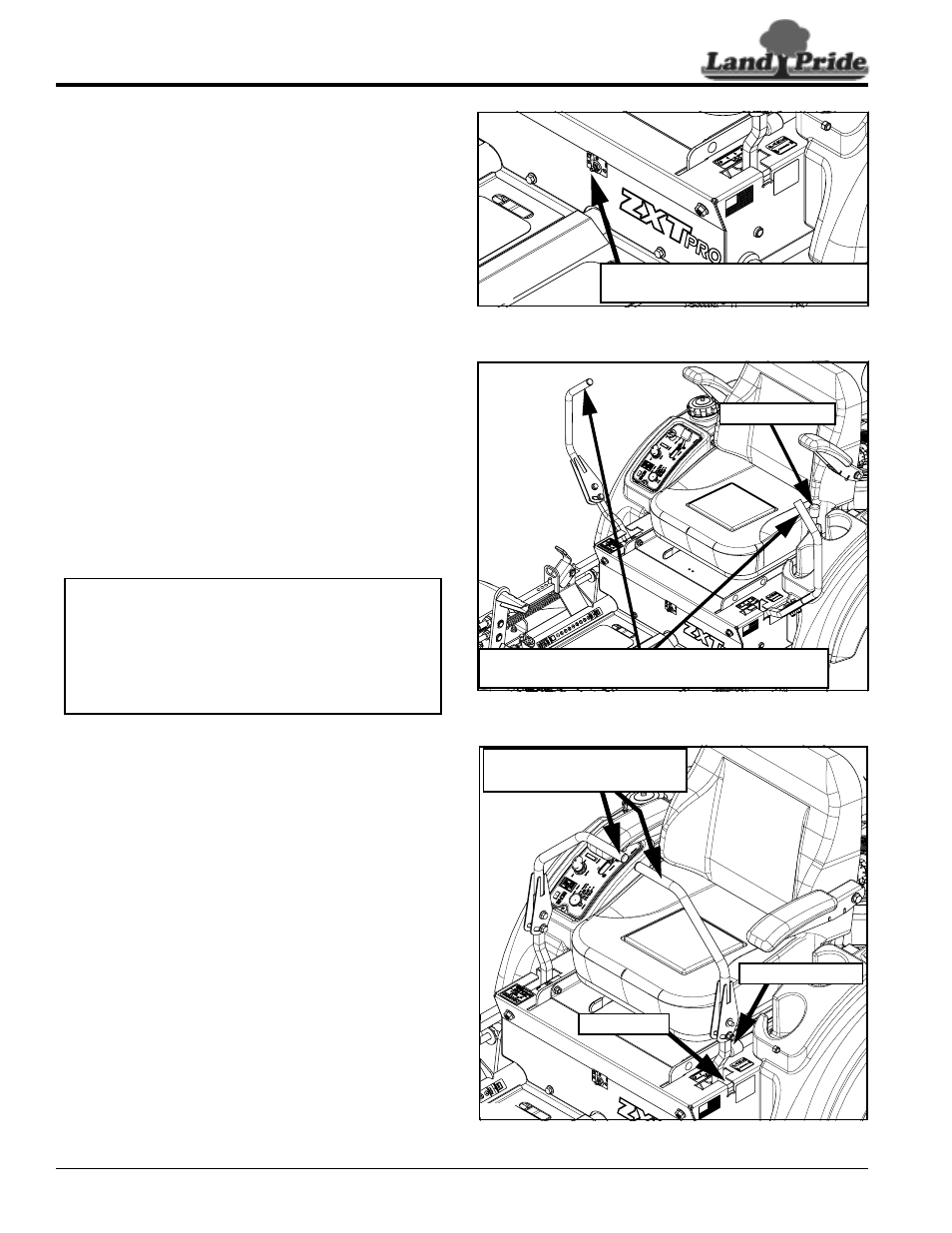 Land Pride ZXT60 User Manual | Page 16 / 62