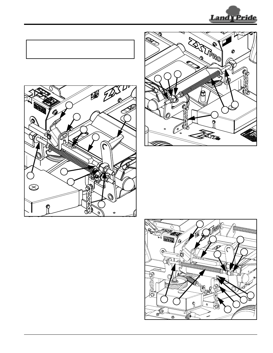 Land Pride ZXT60 User Manual | Page 29 / 62