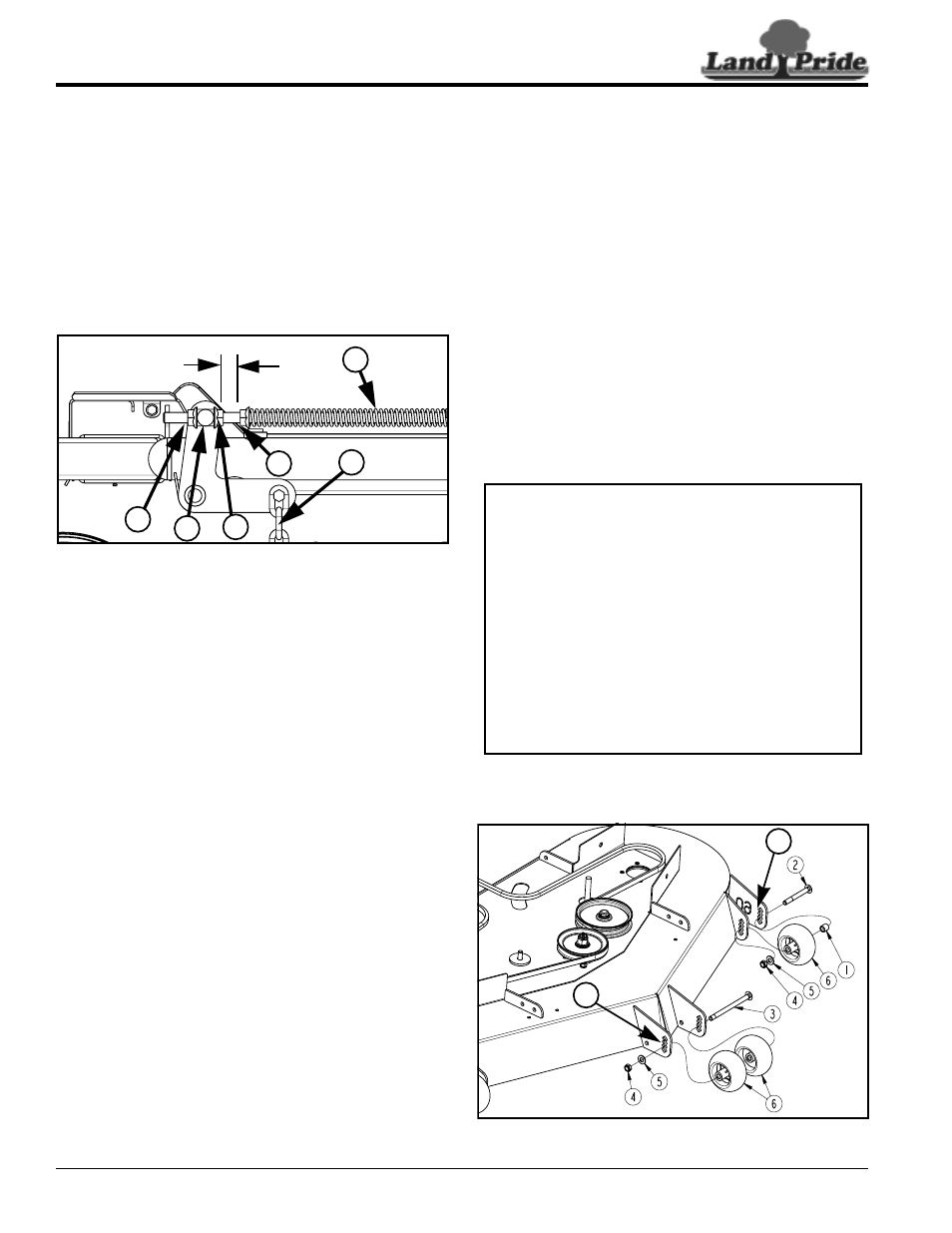 Land Pride ZXT60 User Manual | Page 30 / 62