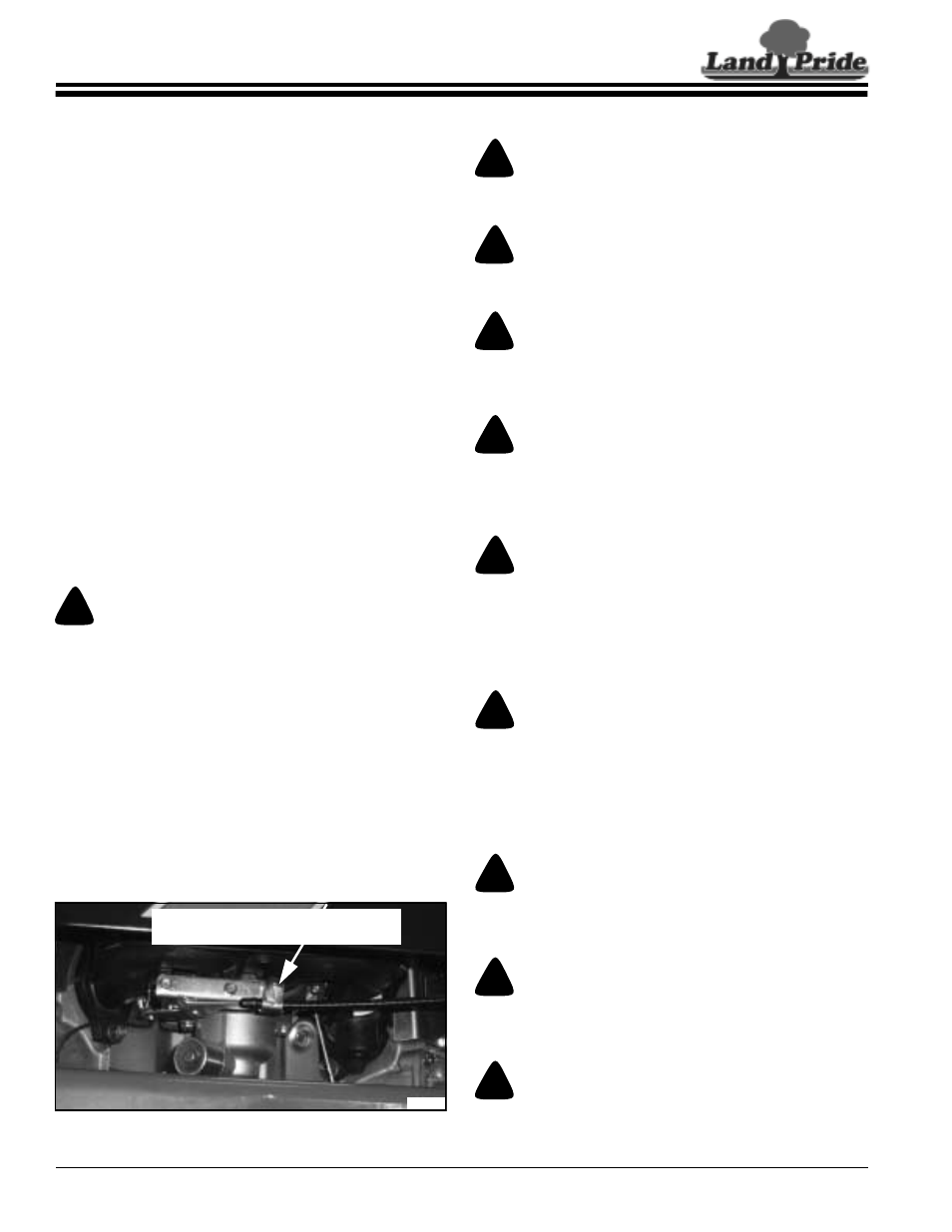 Section 5:maintenance & lubrication, Maintenance, Special torque requirements | Maintenance safety, Section 5: maintenance & lubrication | Land Pride ZXT60 User Manual | Page 34 / 62