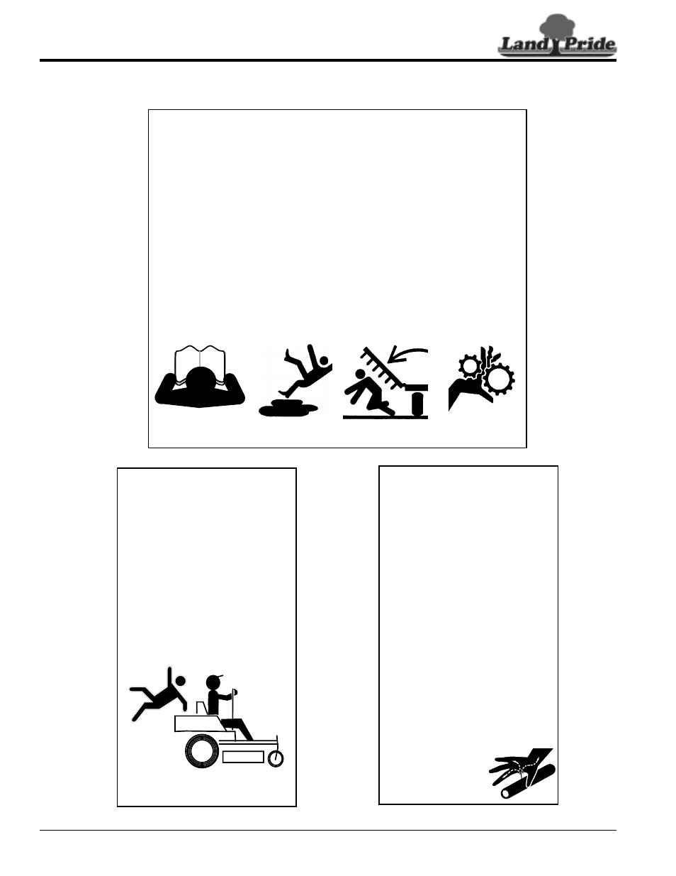 Land Pride ZXT60 User Manual | Page 4 / 62