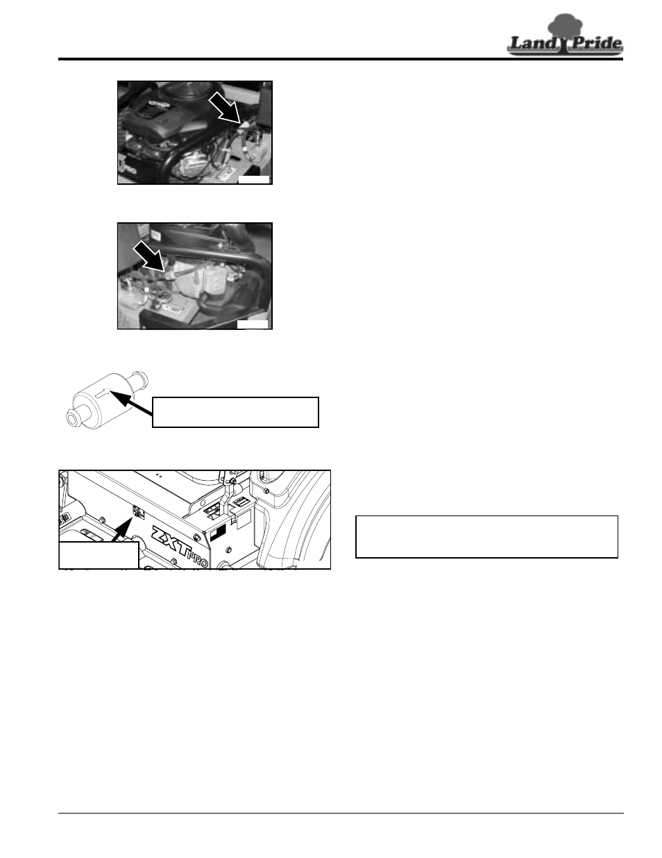 Land Pride ZXT60 User Manual | Page 41 / 62