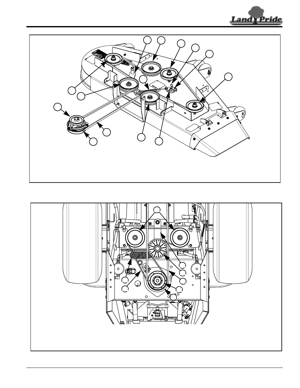 Land Pride ZXT60 User Manual | Page 45 / 62