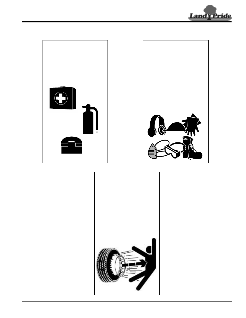 Land Pride ZXT60 User Manual | Page 5 / 62