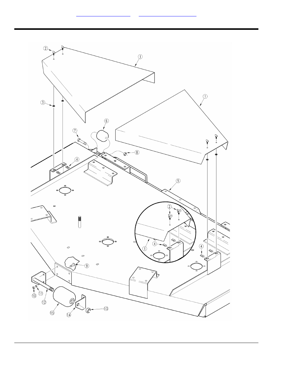 Deck, Table of contents part number index | Land Pride AFM40200 User Manual | Page 38 / 82