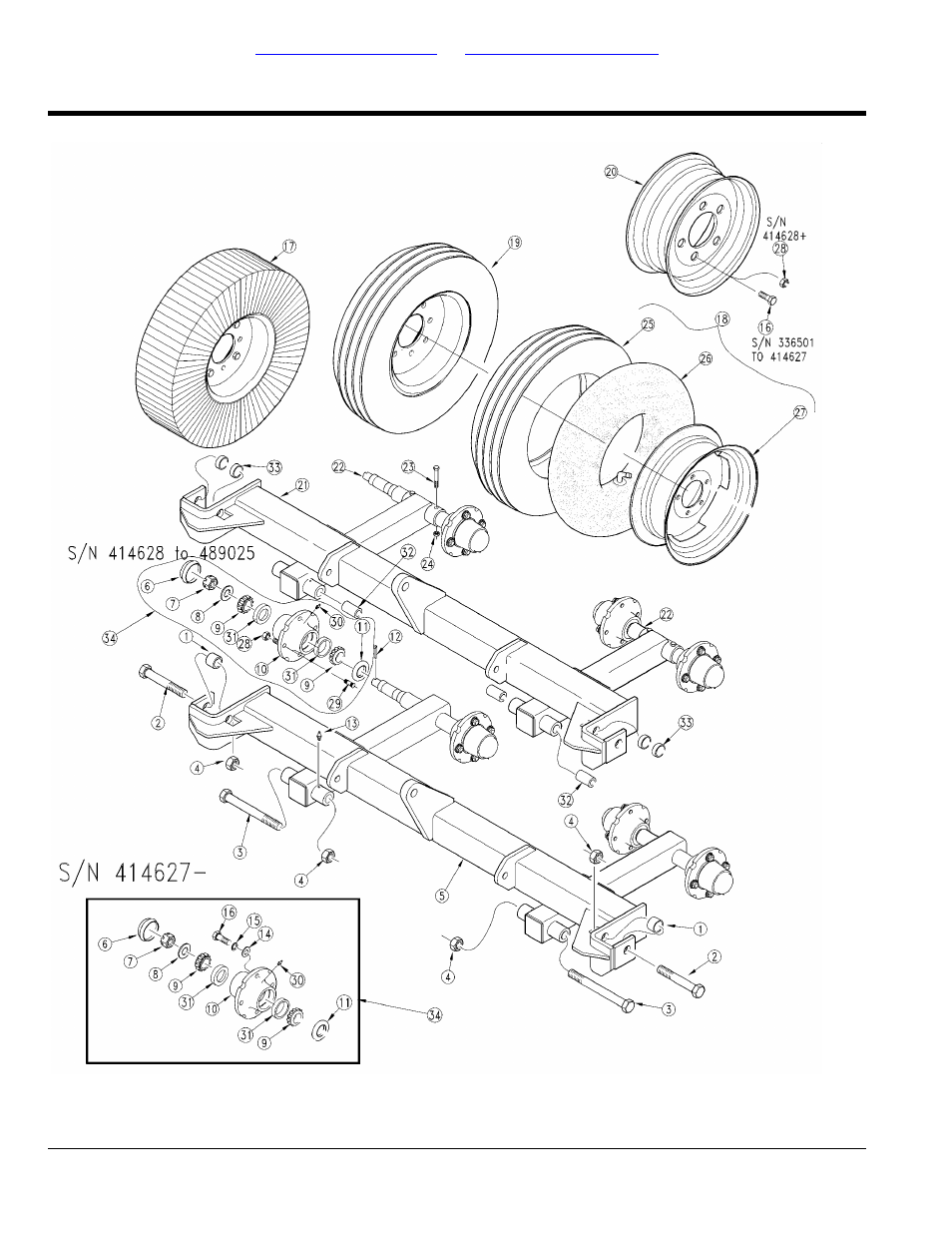 Section 3: axles, Axle center dual (s/n 489025-), Table of contents part number index | Land Pride RCM5015 User Manual | Page 182 / 342