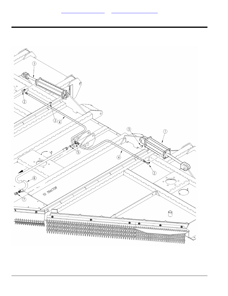 Hydraulic wing lift, Table of contents part number index | Land Pride RCM5015 User Manual | Page 316 / 342