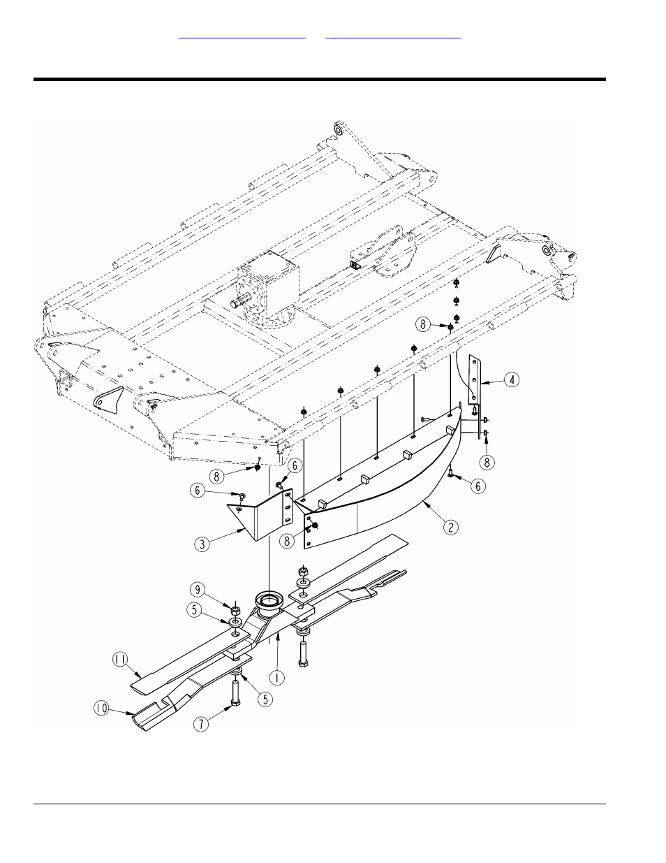 Baffle shreader kit, Table of contents part number index | Land Pride RCM5015 User Manual | Page 324 / 342