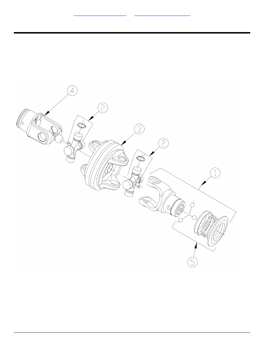 Driveline cv joint (540 rpm) (7106622) eurocardan, Table of contents part number index | Land Pride RCM5015 User Manual | Page 80 / 342