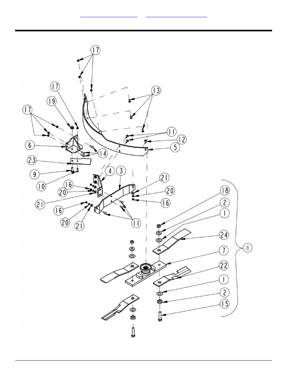 Shredder/baffle components rh deck, Table of contents part number index | Land Pride RCC5615 User Manual | Page 174 / 180