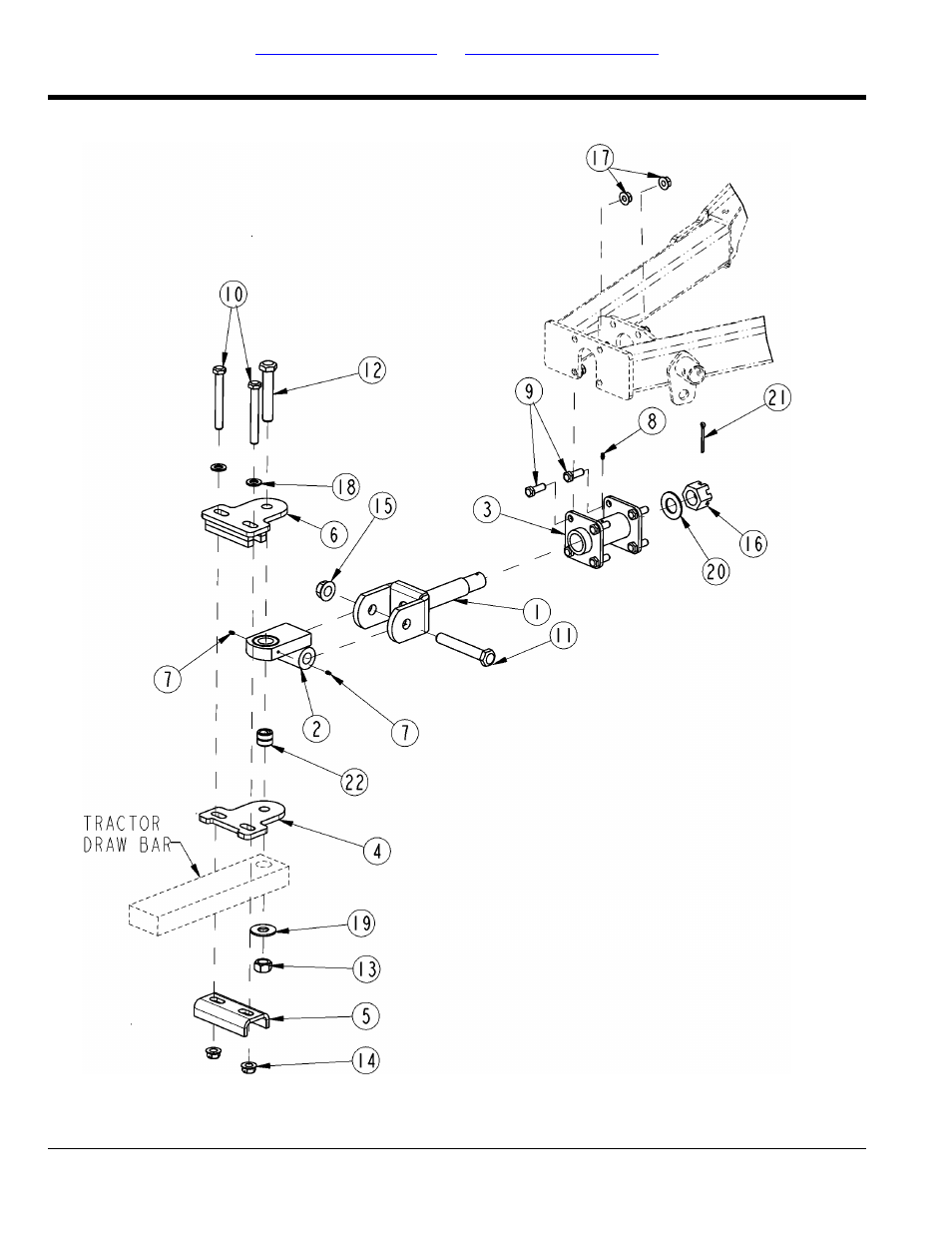 Hitch bar tite, Table of contents part number index | Land Pride RCC5615 User Manual | Page 20 / 180