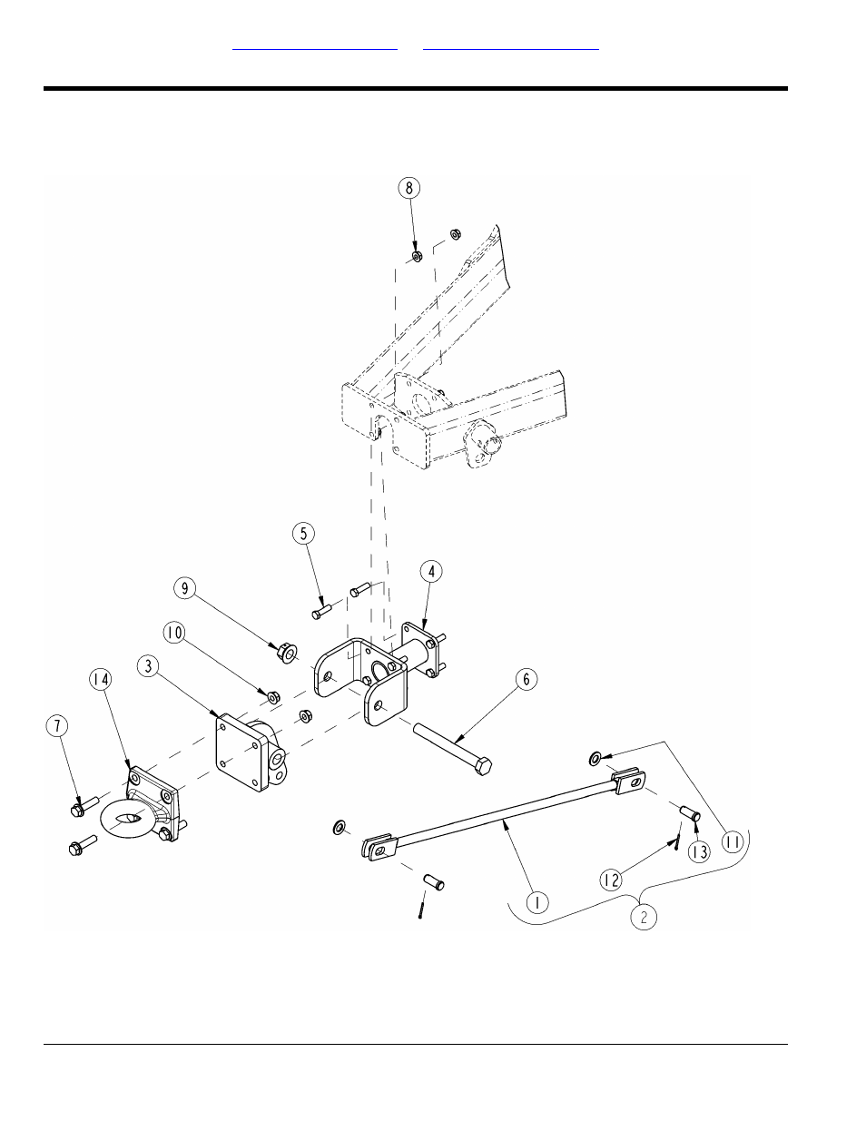 Hitch pintel, Table of contents part number index | Land Pride RCC5615 User Manual | Page 24 / 180