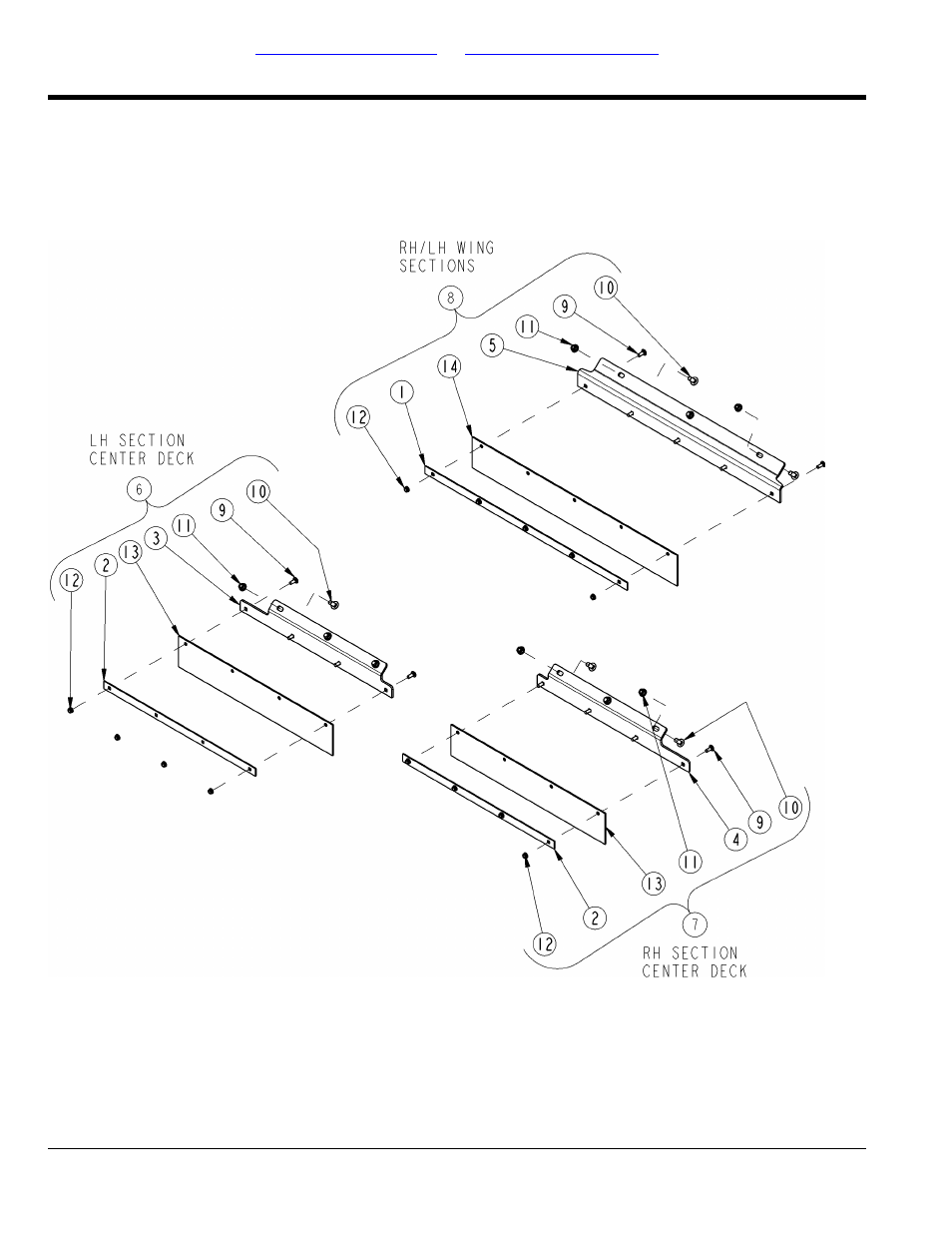 Guards rubber rear, Table of contents part number index | Land Pride RCC5615 User Manual | Page 50 / 180