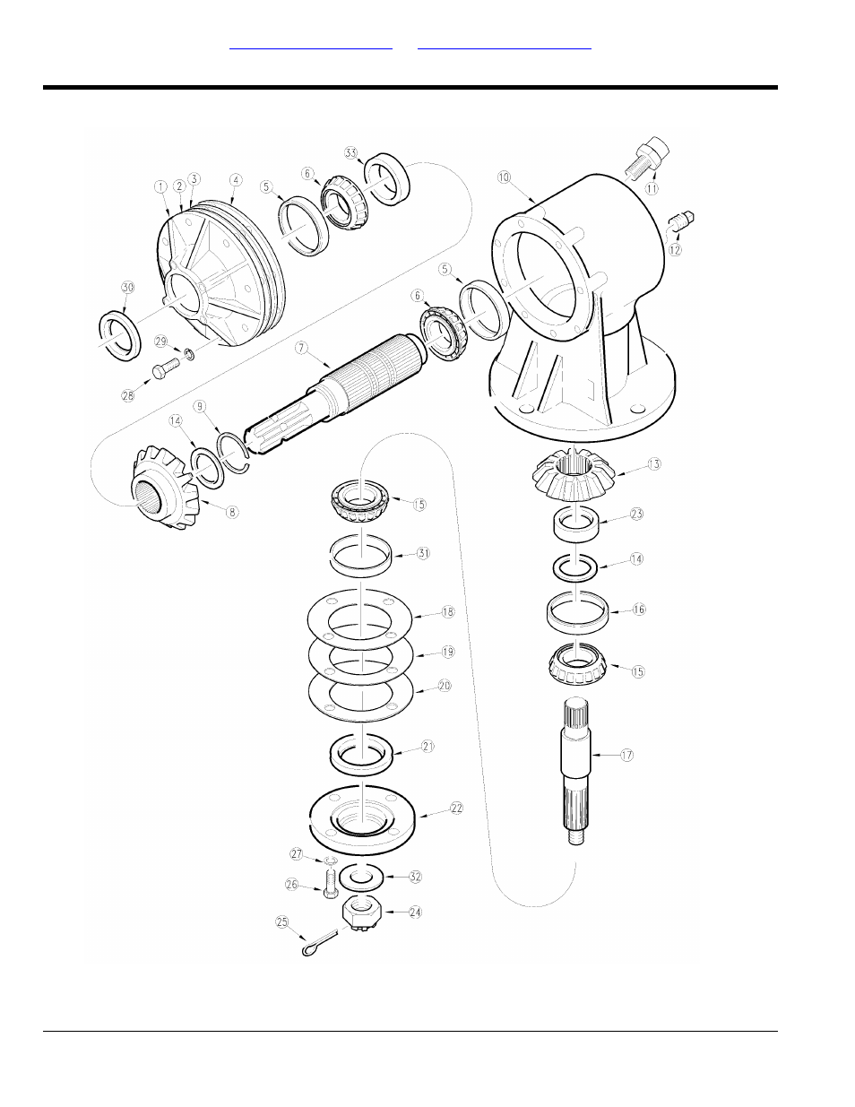 Gearbox (826-035c) omni (s/n 160729-), Table of contents part number index | Land Pride RCR2560 User Manual | Page 74 / 94